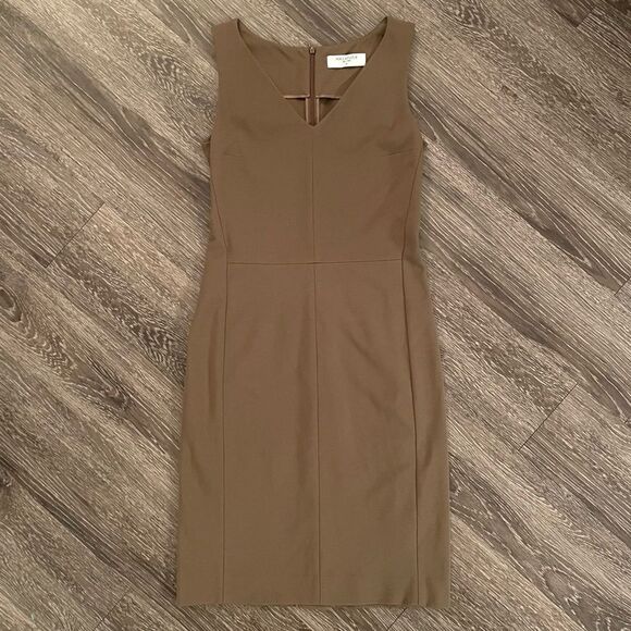 MM Lafleur New York Rachel V Neck Black Dress - Picture 1 of 9